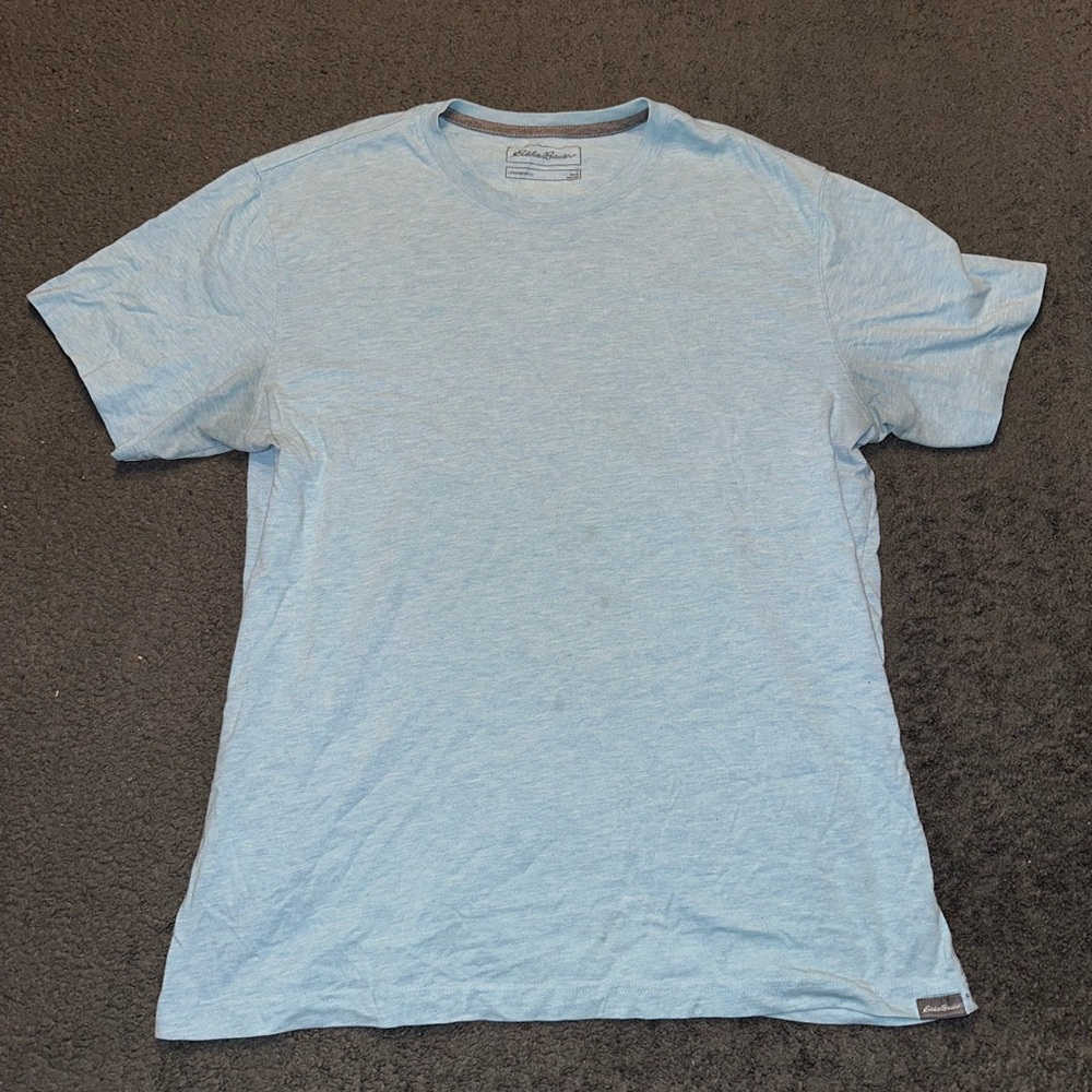 Eddie Bauer Light Blue L Tee